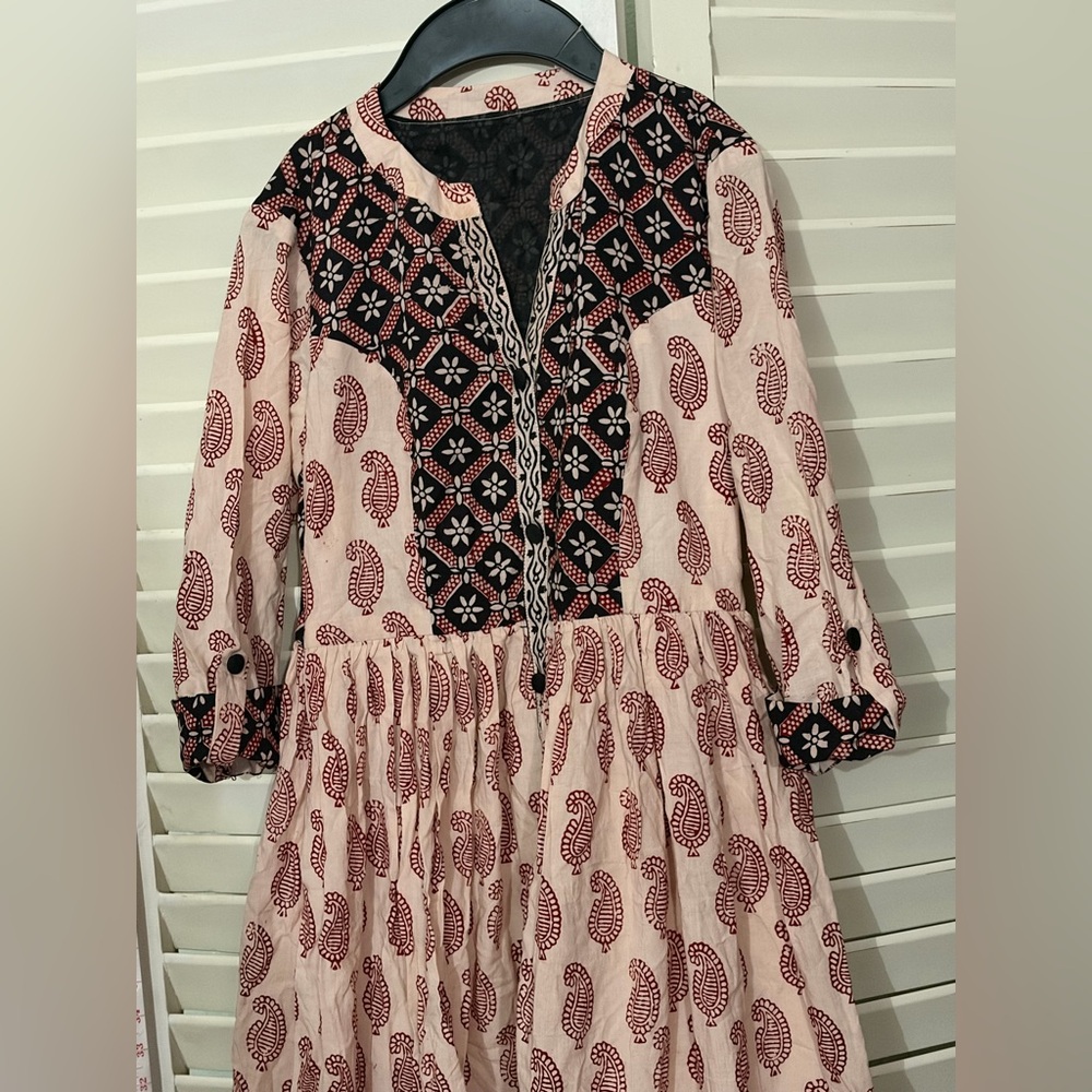 Handmade Unique Girls Boho Maxi Dress - Picture 2 of 6